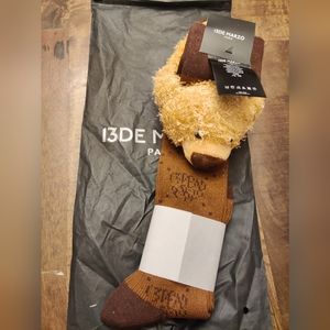 13de marzo Bear Long socks New
